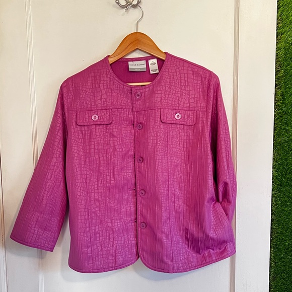 Textured Alfred Dunner Jacket 🌸 - Picture 1 of 7